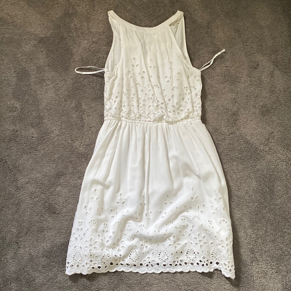 Casual white dress